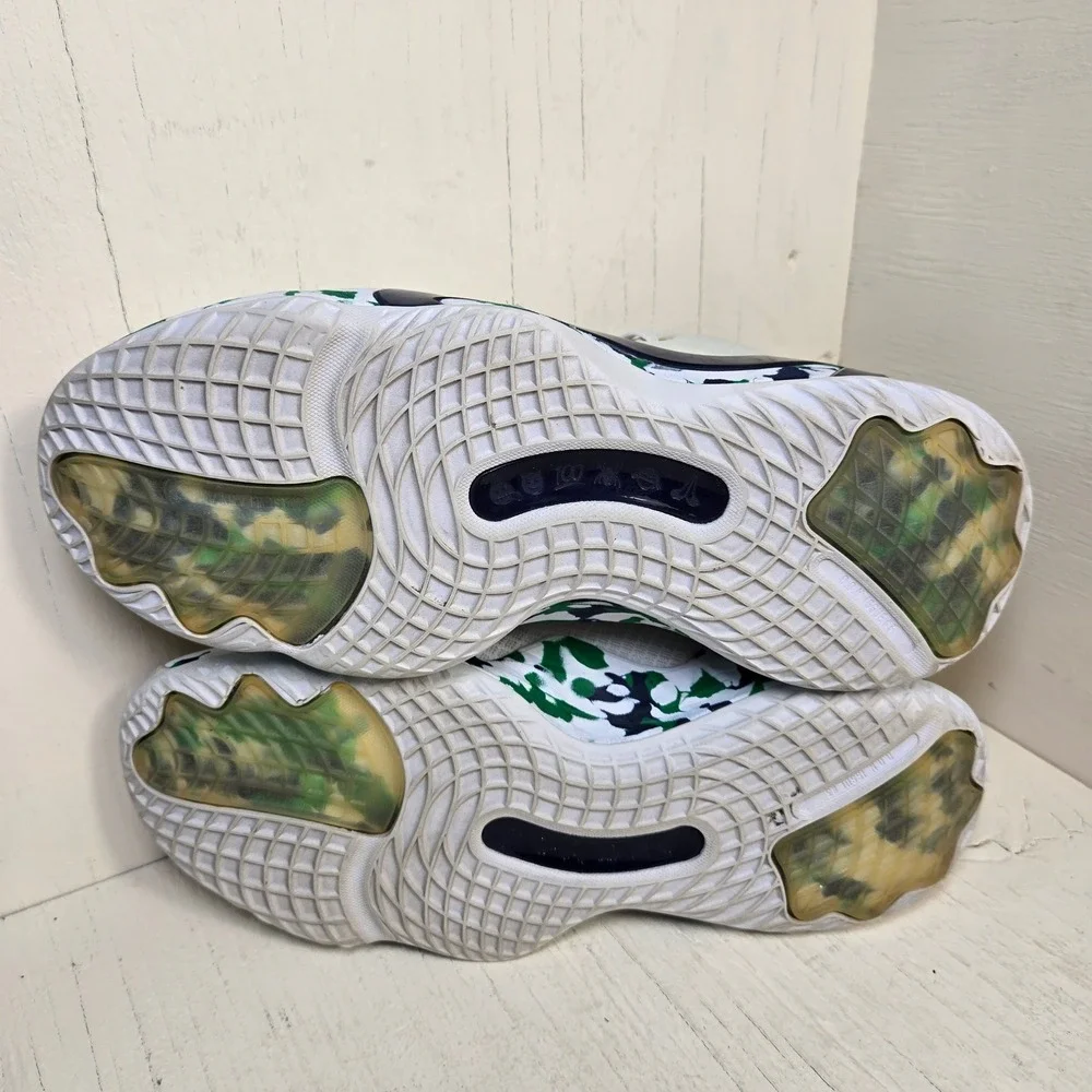 Adidas DON Issue 3 Utah Jazz White Navy Green Basketball Shoes H67722 Men Size 8
